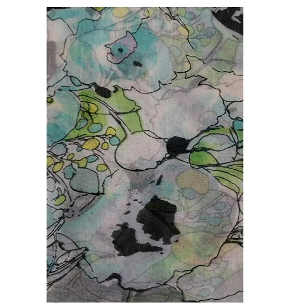 Cejon Poppy Love Wrap in Aqua, Retail $20.00
